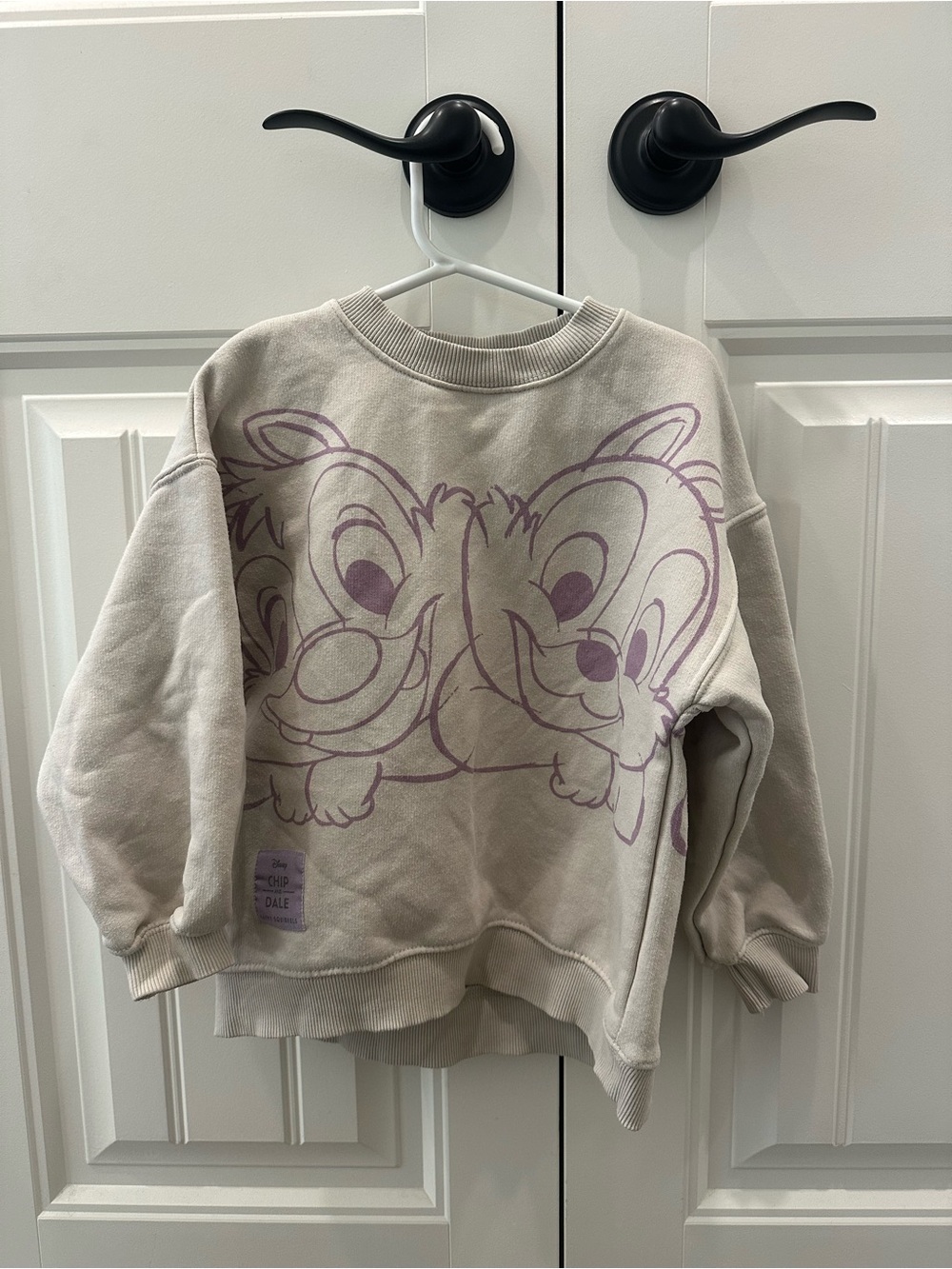 Zara x disney chip and dale sweater